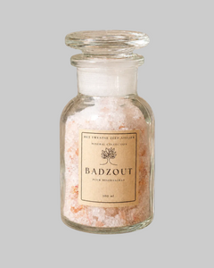 Badzout Mineral Collection – luxe apothekersfles 135 gram