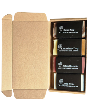 Veganes Seifenpaket – 4 handgemachte Seifen