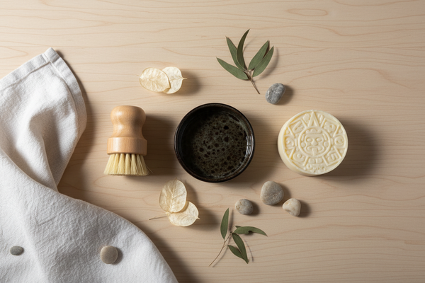 Flatlay van bovenaf