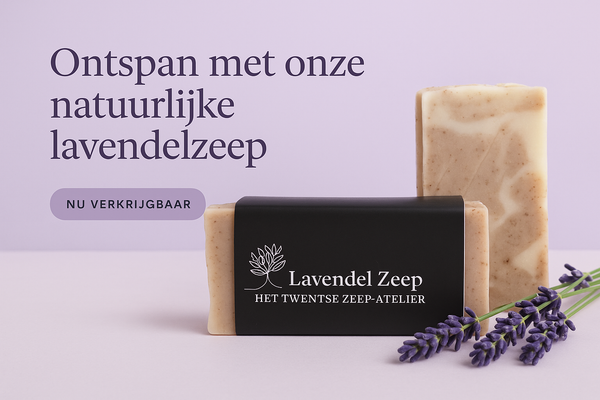 Lavendelzeep Marketing Banner