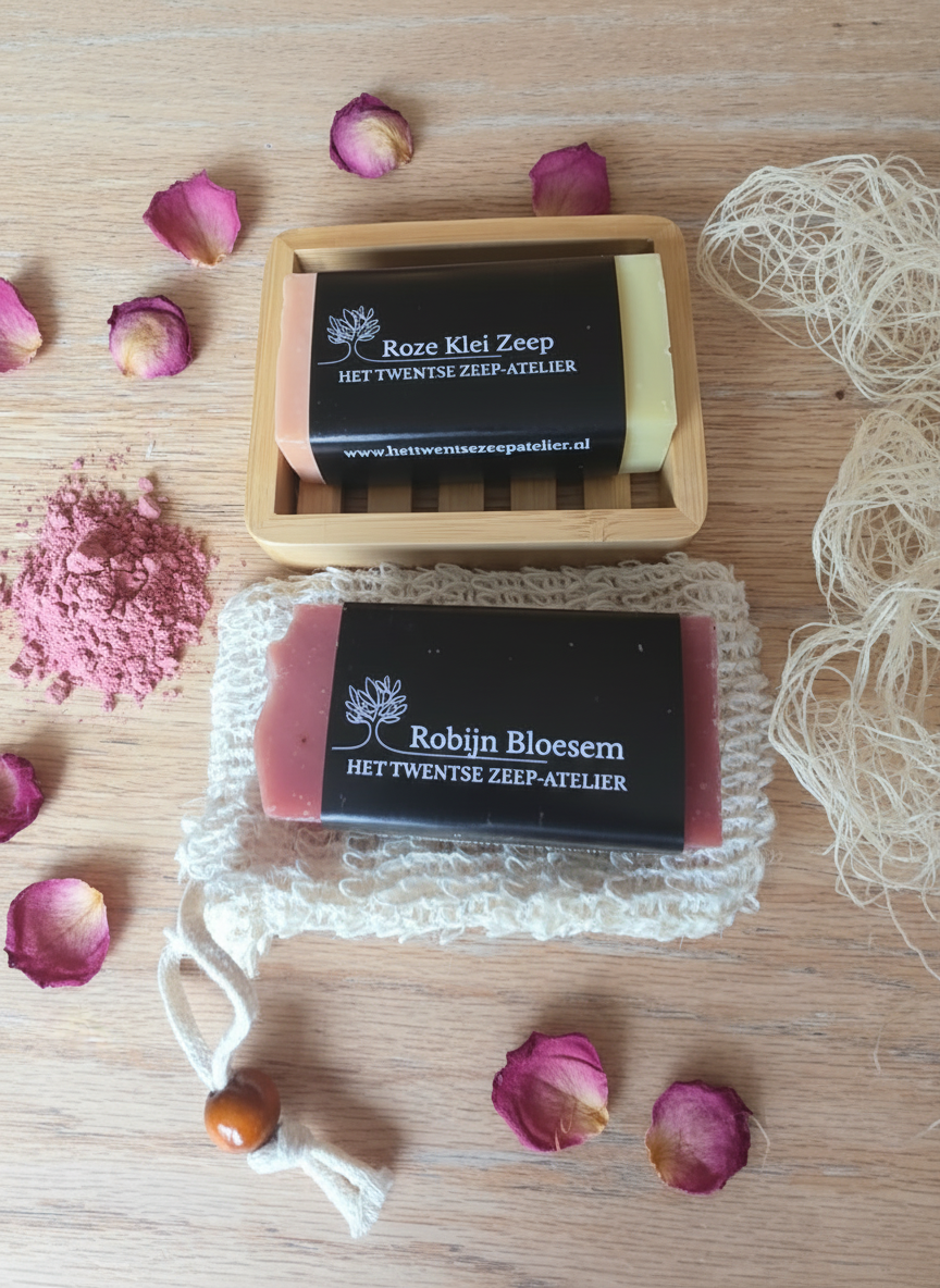 Premium cadeau presentatie met branded zepen