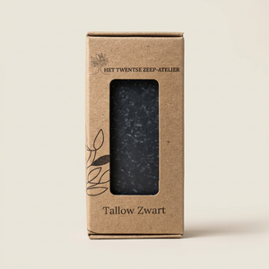 Tallow Zwart met neutrale achtergrond
