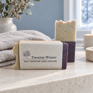 Twentse Winter-zepen in een lichte badkamer