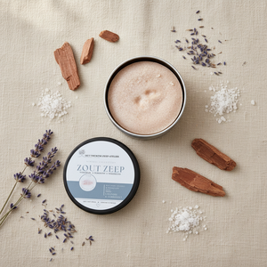 Zout Zeep flat lay
