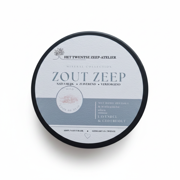 Salzseife – Lavendel & Zedernholz